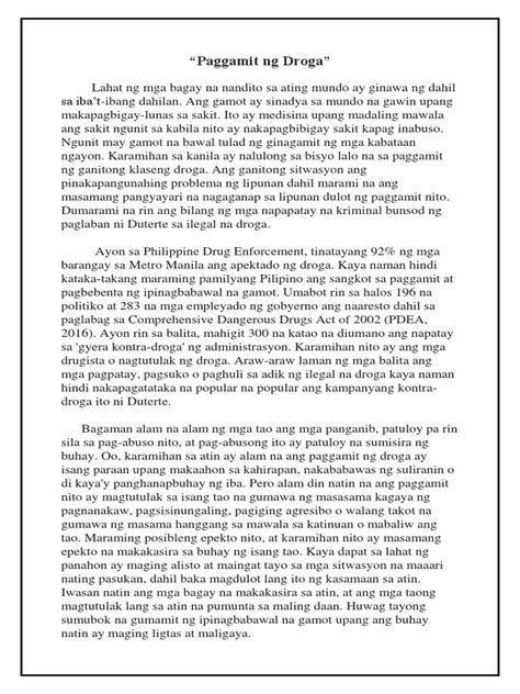 Halimbawa ng posisyong papel tungkog sa sex education pdf
